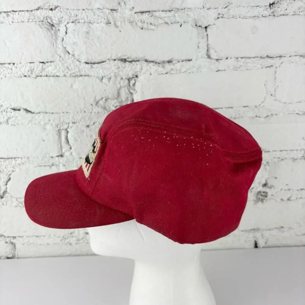 Vintage Red MoorMan's Patch Farm Trucker Hat